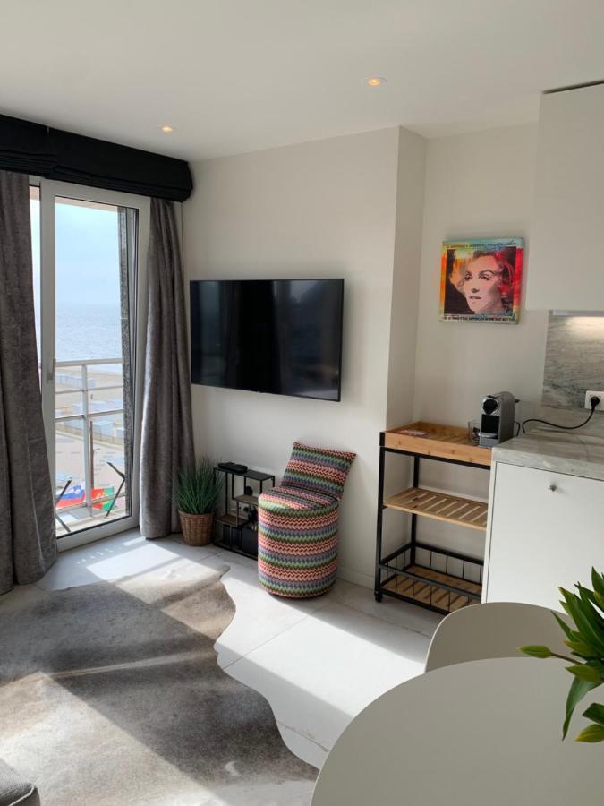 Luxe Studio/Suite Met Zeezicht En Volle Zon Knokke-Heist Bagian luar foto