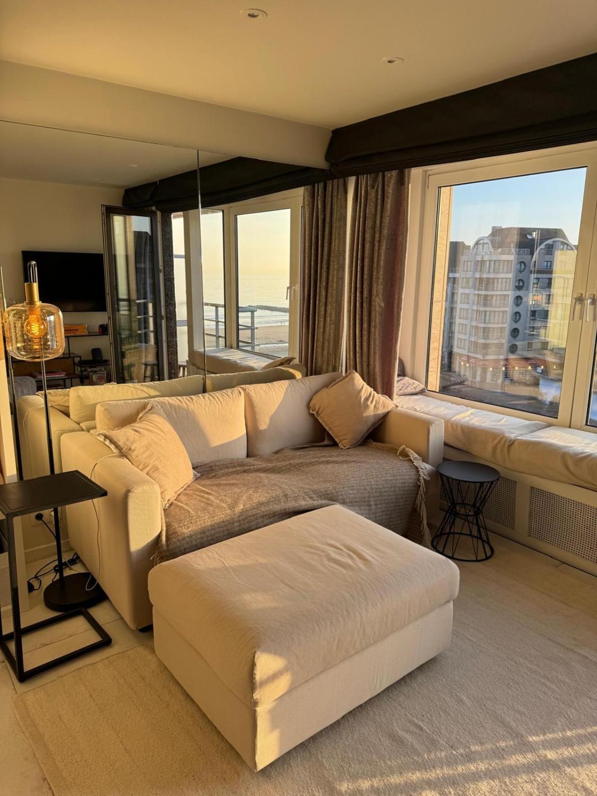 Luxe Studio/Suite Met Zeezicht En Volle Zon Knokke-Heist Bagian luar foto
