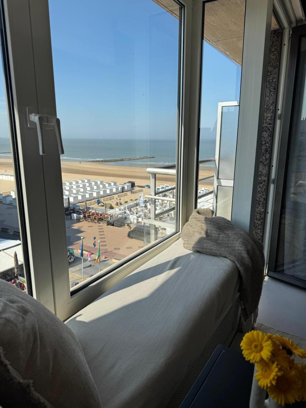 Luxe Studio/Suite Met Zeezicht En Volle Zon Knokke-Heist Bagian luar foto
